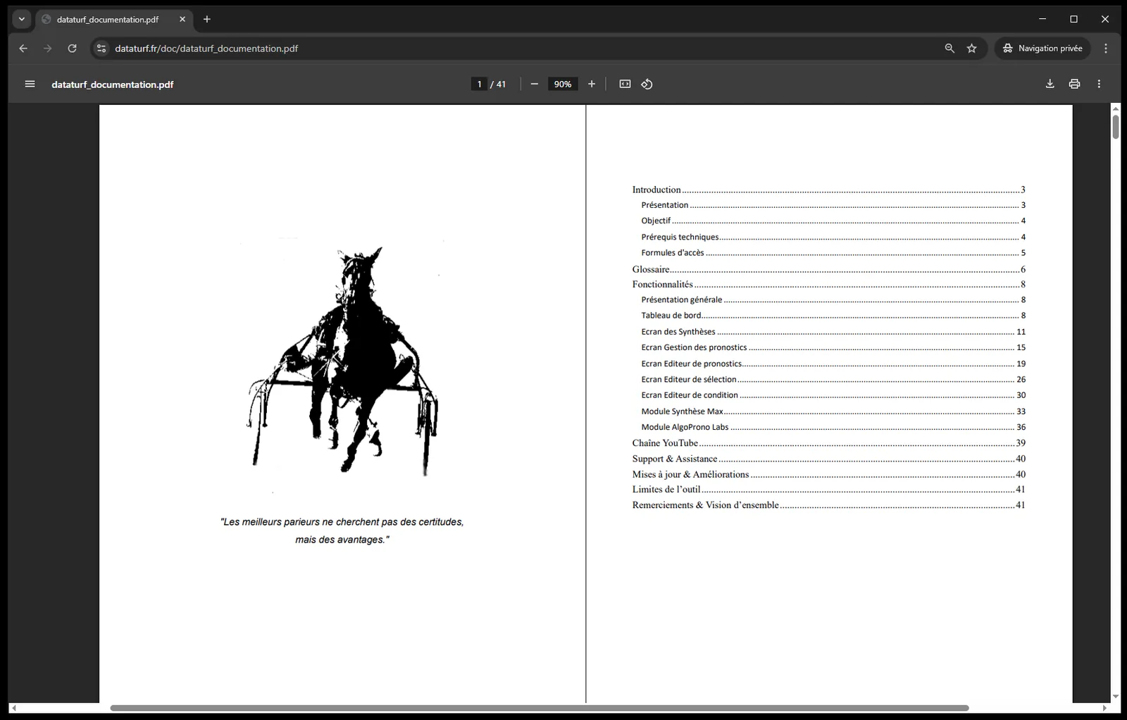 Bien débuter avec Trotstats - Guide Utilisateur