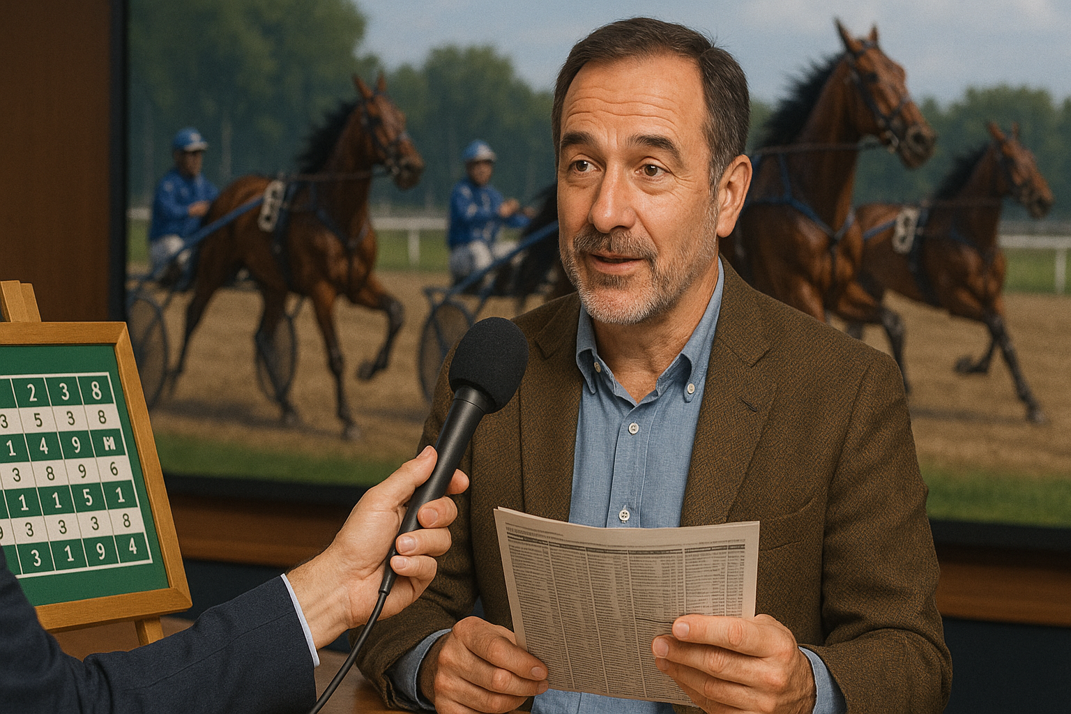 Illustration de l’interview de Julien, parieur turf