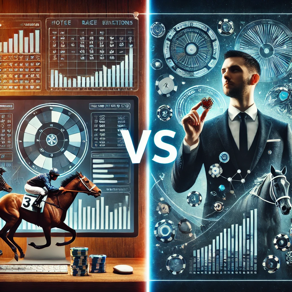 Comparaison entre l'analyse par logiciel de pronostics PMU et l'intuition du parieur
